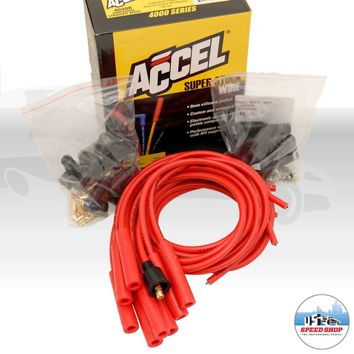 ACCEL 4040R Super Stock 8mm Silikon Zündkabel