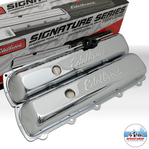 Edelbrock 4485 Signature Series Chrome Ventildeckel