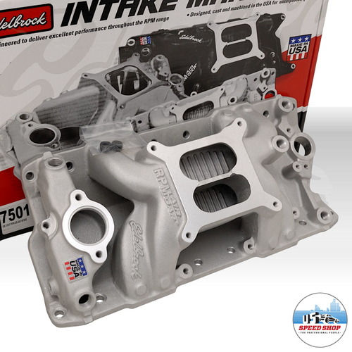 Edelbrock 7501 Performer RPM AIR-GAP Ansaugspinne